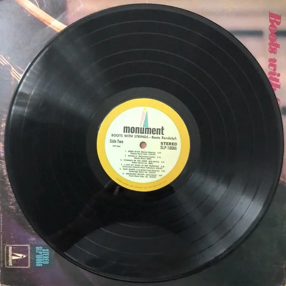 Boots Randolph Boots With Strings Vinyl Lp '66 - Picture 7 of 9